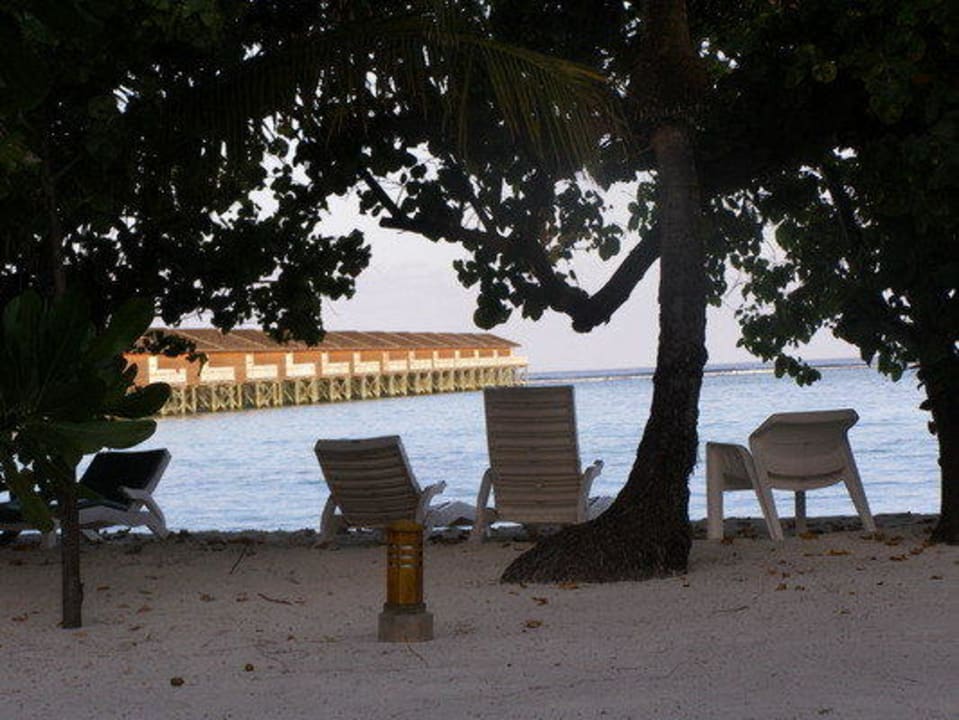 Blick vom Bungi 255 Meeru Maldives Resort Island