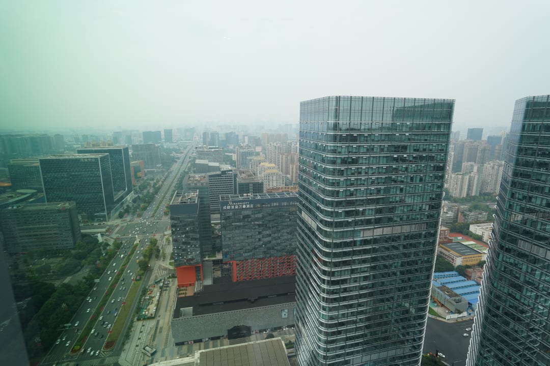 Ausblick Waldorf Astoria Chengdu