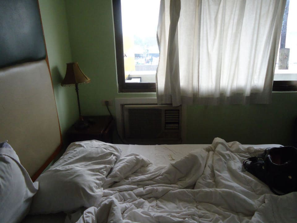 Klimaanlage direkt am Bett Hotel Sir William's