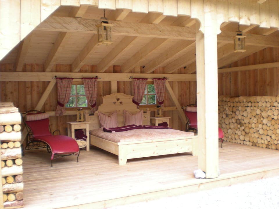 Tiroler Schlafzimmer Gramai Alm alpengenuss & natur spa
