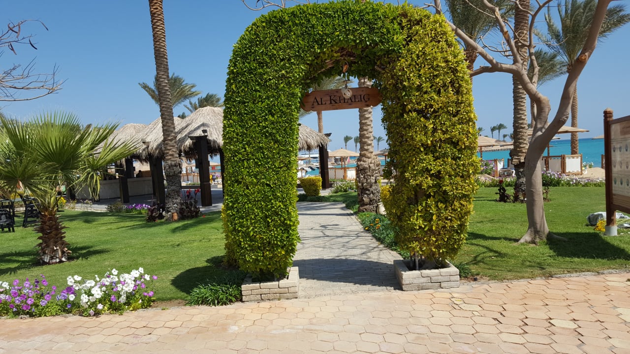 Gartenanlage Continental Hotel Hurghada