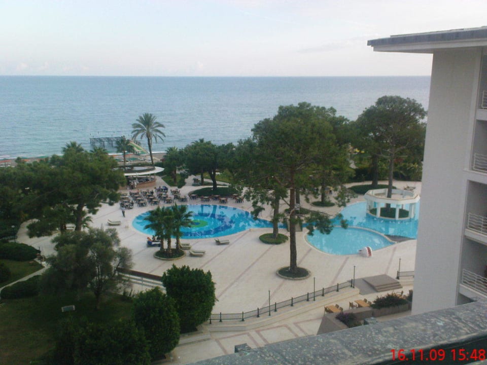 Blick vom Balkon Kilikya Palace Göynük