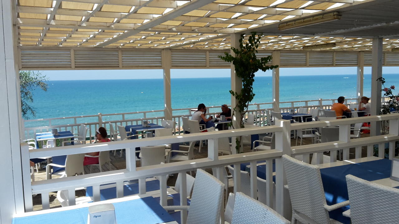 Aussicht von der Strandbar Can Garden Resort