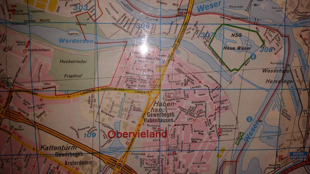 Plan Hotel-Pension Haus Neustadt