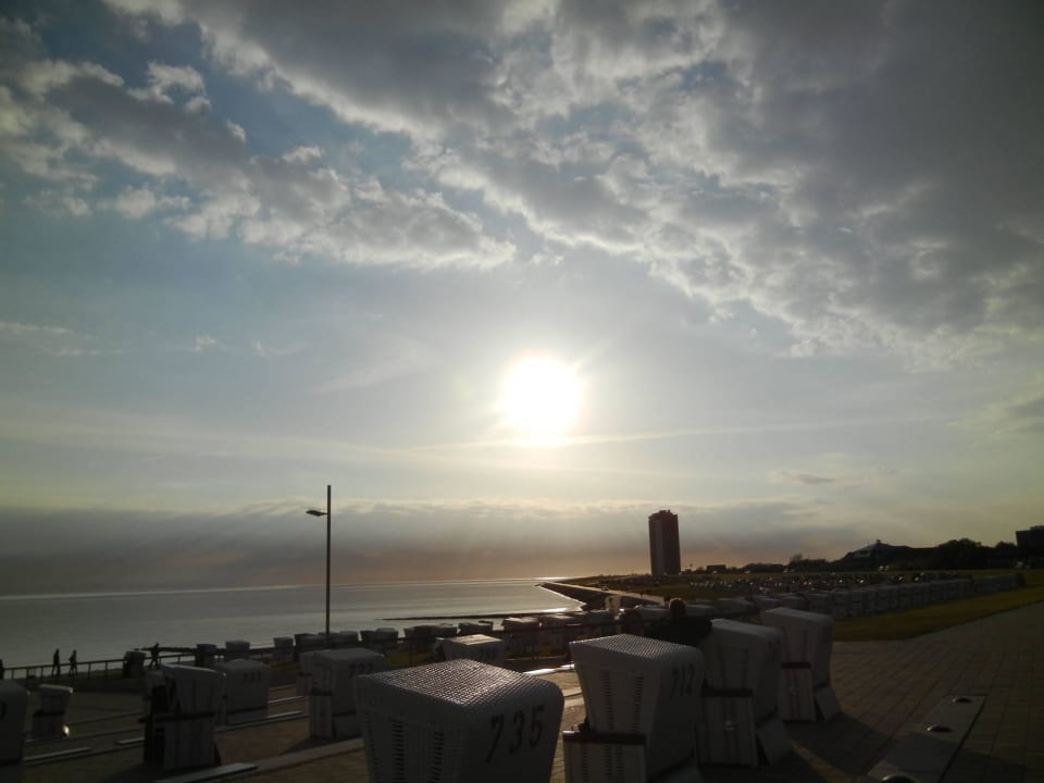 Übersicht bis zum Hochhaus Pension Weimann