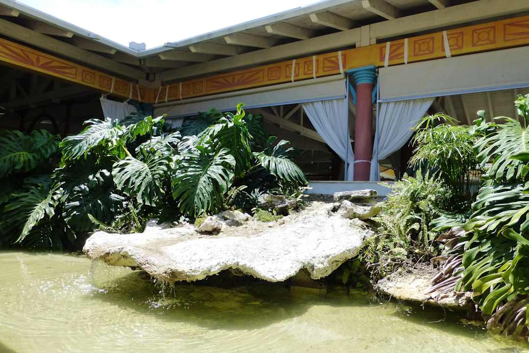 Wasserfläche in der Lobby Melia Las Dunas