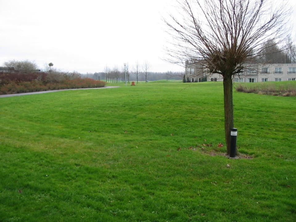 Blick aus dem Zimmer zum Golfplatz Golfhotel Amsterdam - Purmerend