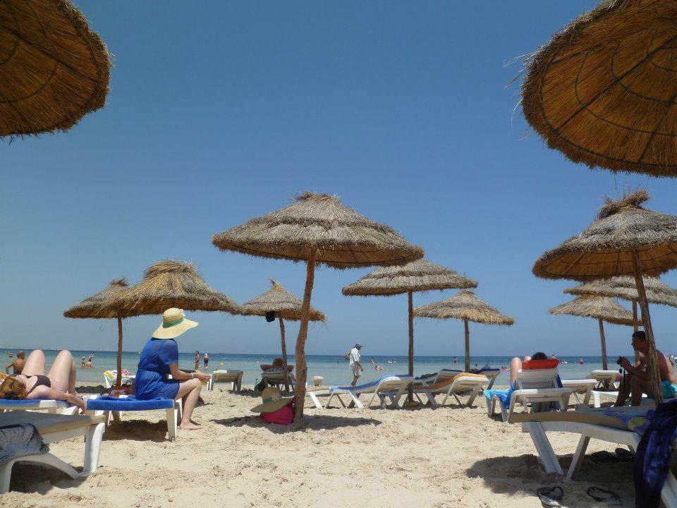 Sauberer Hotelstrand Hotel Rosa Beach