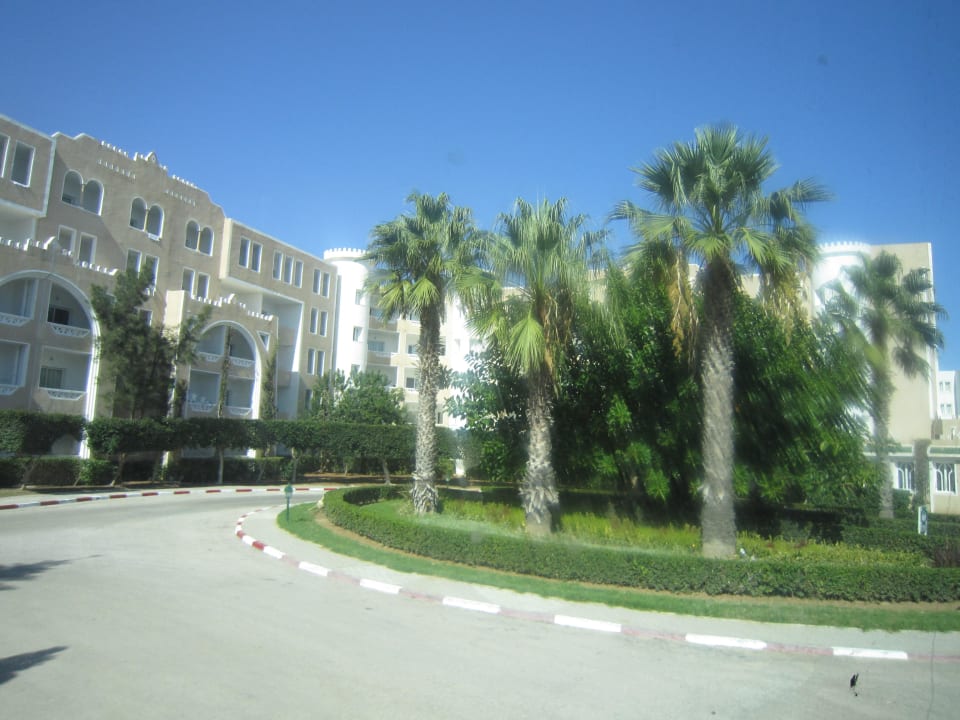 Einfahrt Hotel Mahdia Beach Mahdia Beach & Aquapark