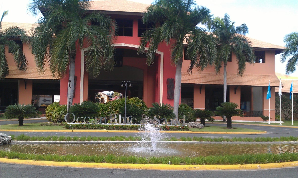 Der Eingang zu einem Erholsammen Urlaub Ocean Blue & Sand