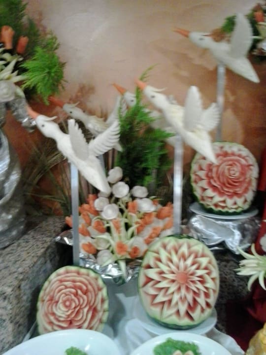 Kunst aus der Küche Royal Atlantis Beach Hotel