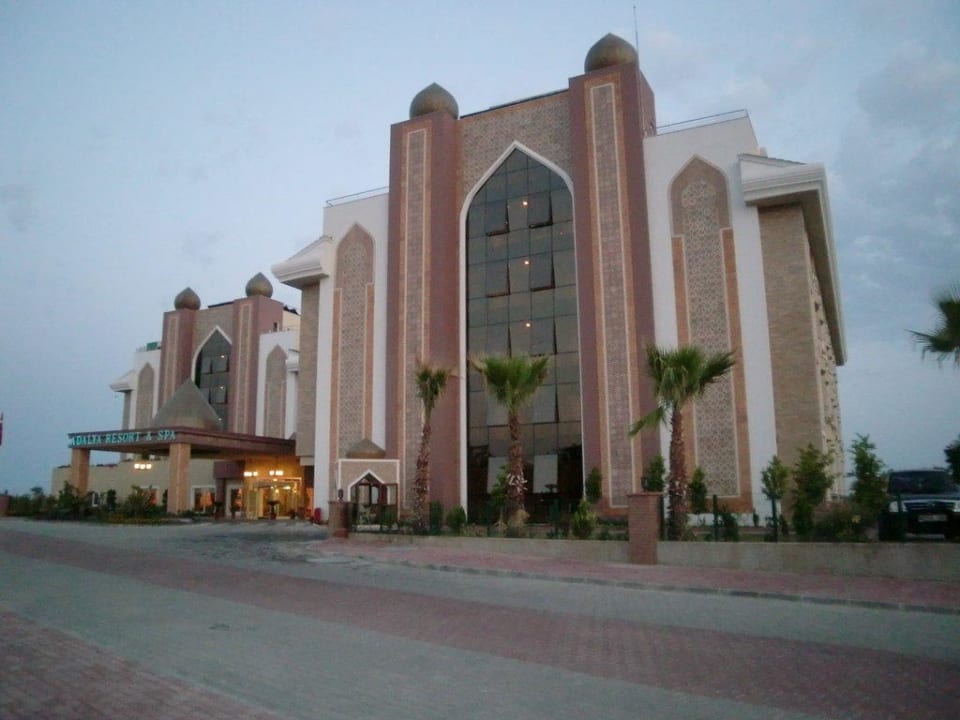 Der 1. Blick aus dem Bus Adalya Resort & Spa - Adults Only