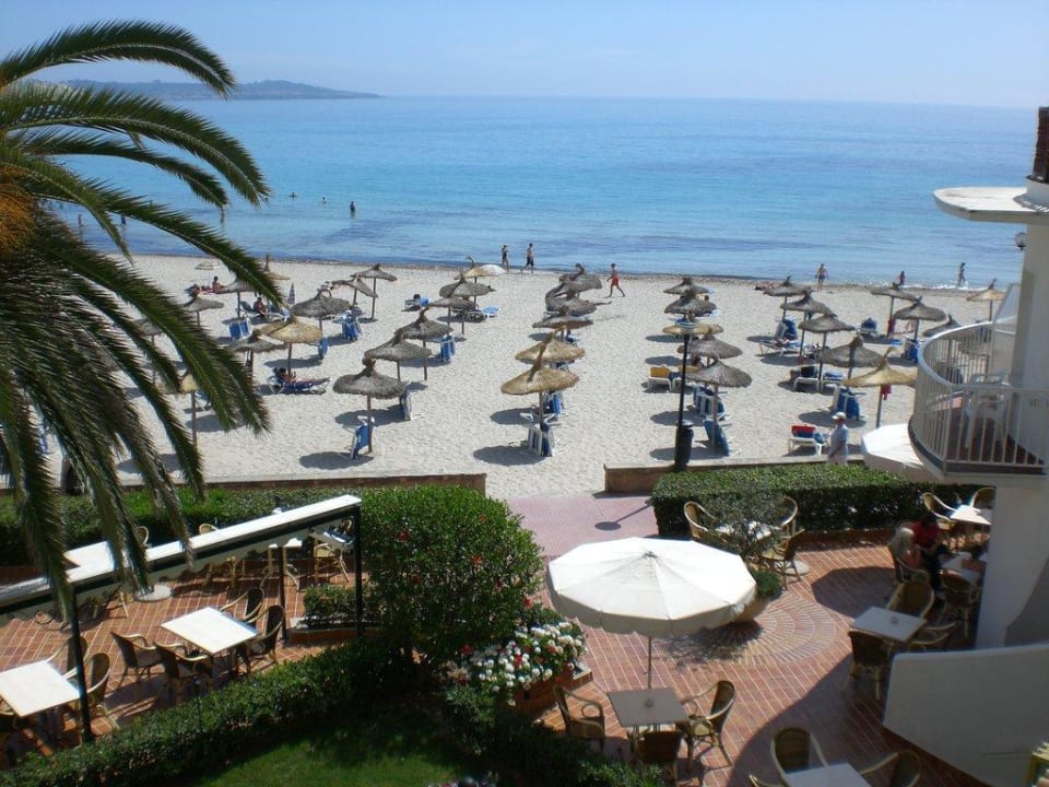 Aussicht vom Balkon Hotel Club S'Illot