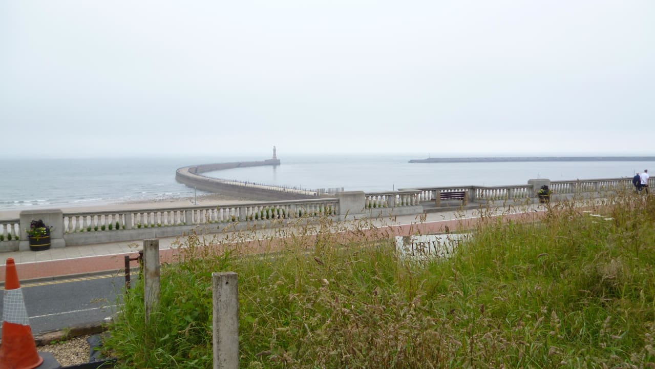 Blick zum Leuchtturm Hotel Chaise Guest House