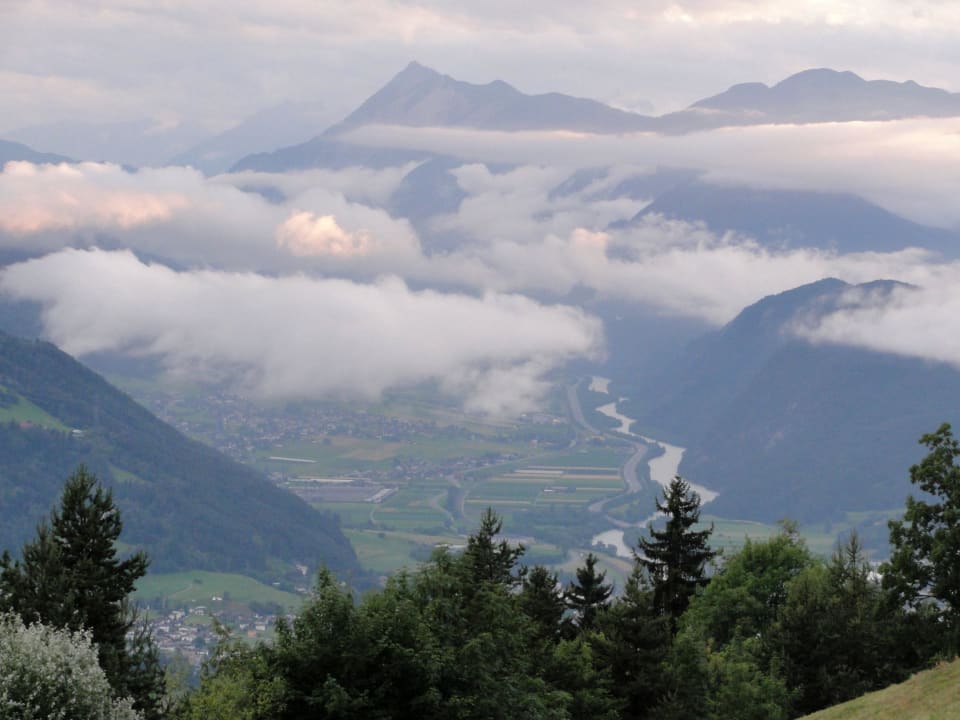 View from balcony Hotel Habhof Garni