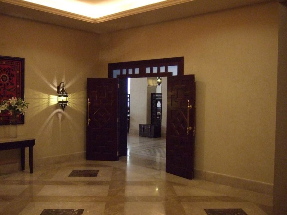 Restauranteingang Miramar Al Aqah Beach Resort