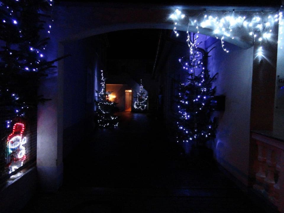 Eingang ins Hotel Gästehaus Parkblick