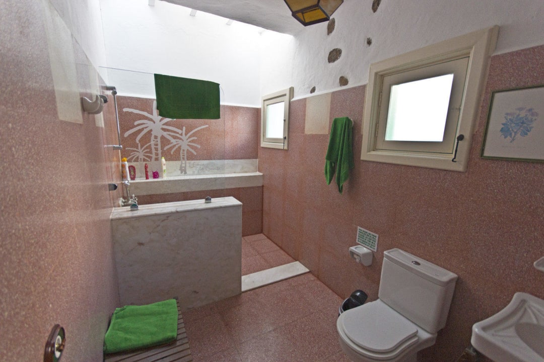 Bad mit Freidusche Finca La Crucita