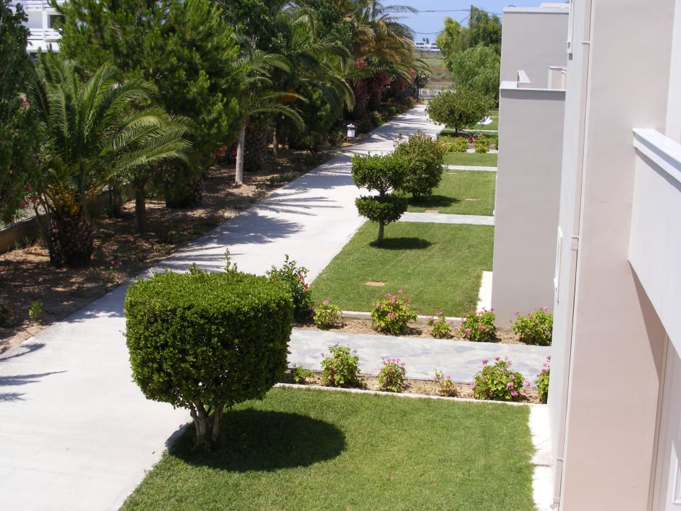 Weg zu den Zimmern Hotel Esperia