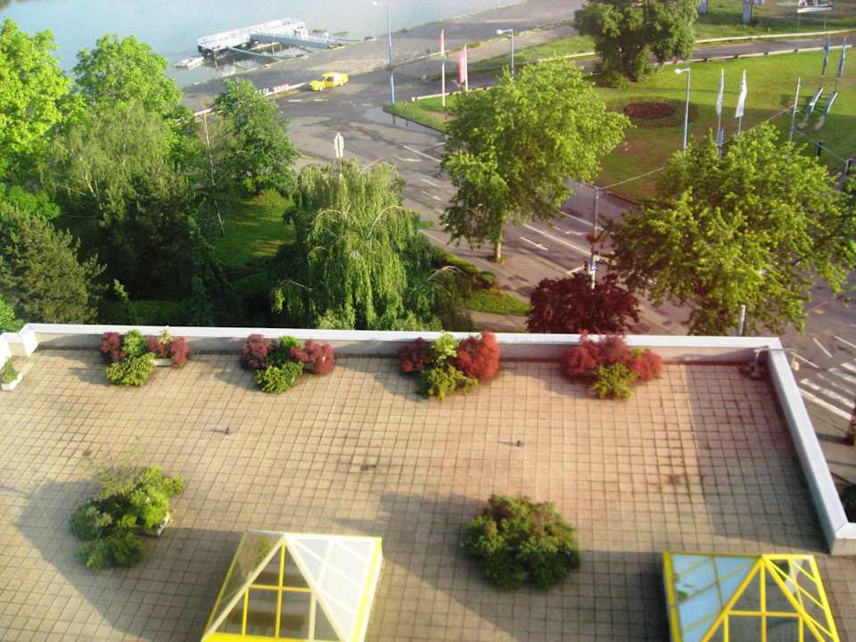 Zimmerausblick Danubius Hotel Helia