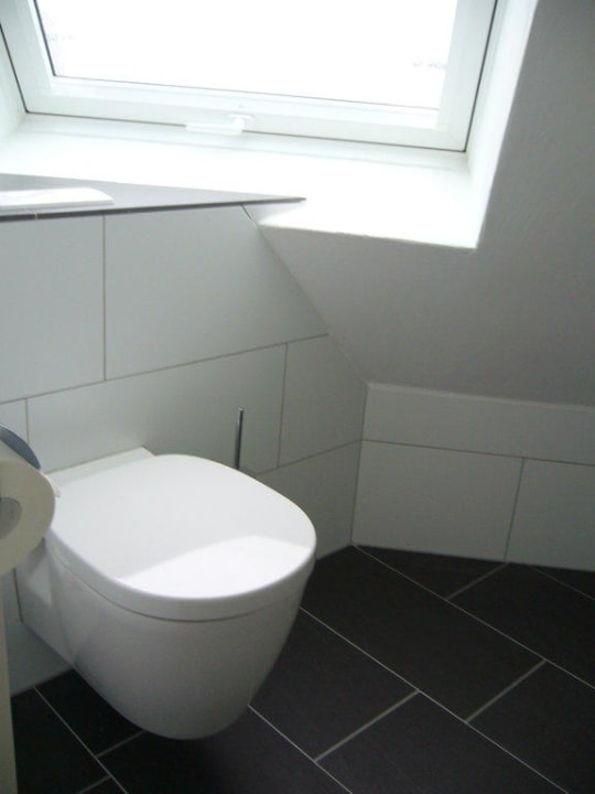Toilette im Obergeschoss Hotel im Kornspeicher