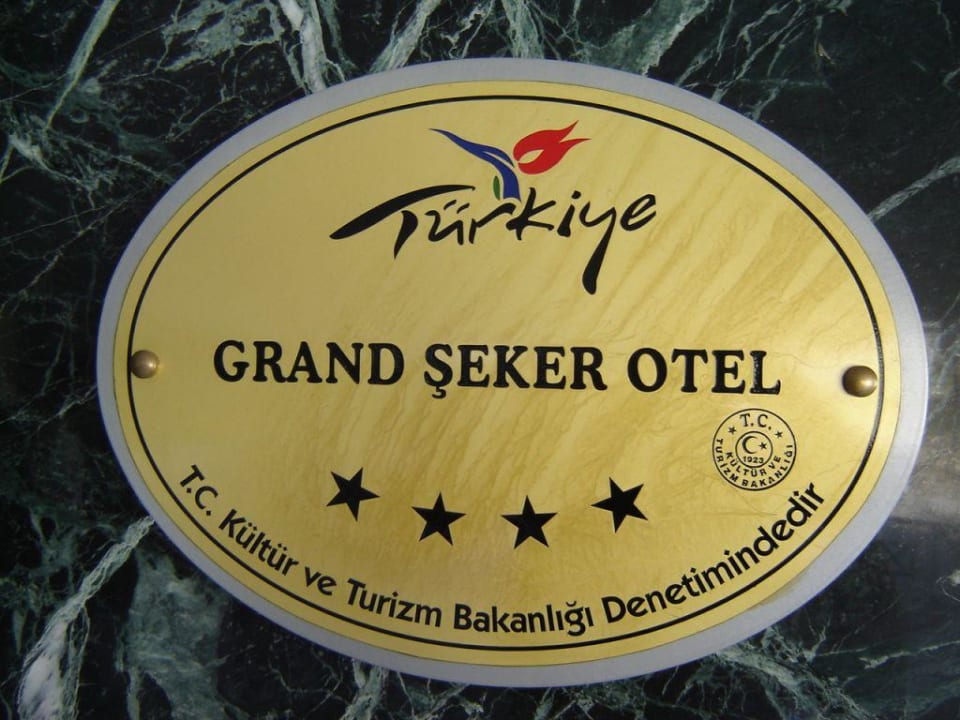 Hotelschild Grand Seker Hotel