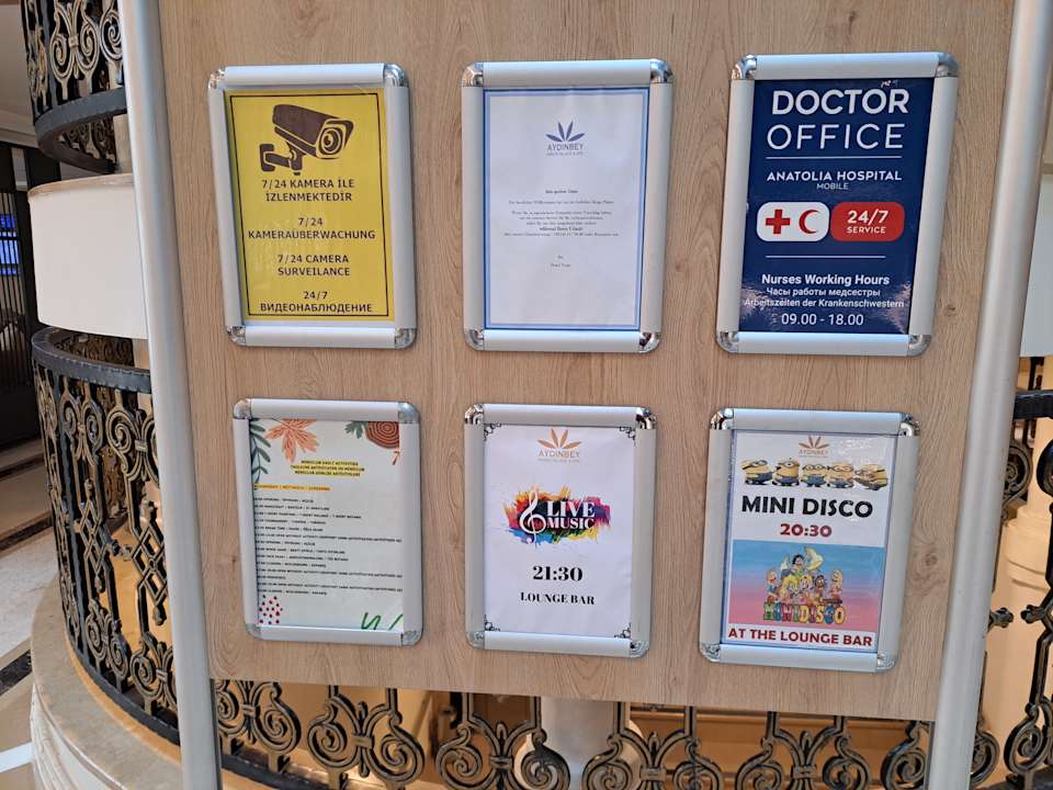 Lobby Aydinbey Kings Palace & Spa