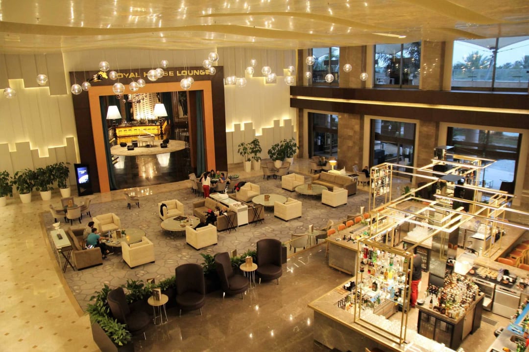 Die Bar von oben Maxx Royal Belek Golf Resort