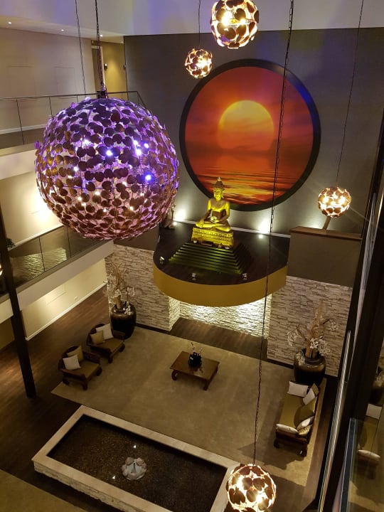 Blick in die Lobby Hotel Thermen Bussloo