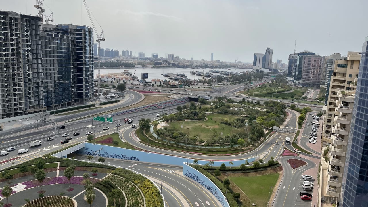 Ausblick Copthorne Hotel Dubai