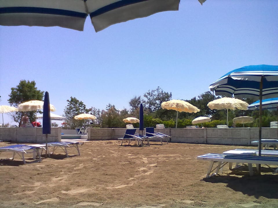 Spiaggia hotel Hotel Beau Rivage Pineta
