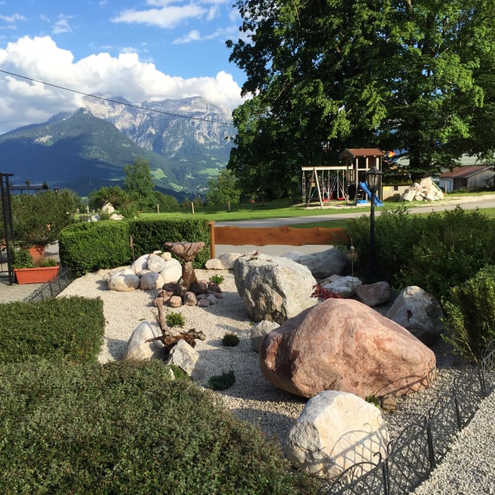 Gartenanlage Pension Loiplstüberl