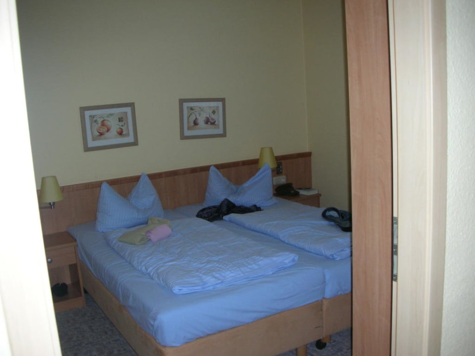 Das kleine Schlafzimmer im 61qm Appartment Ferienwohnungen Ferienpark Weissenhäuser Strand
