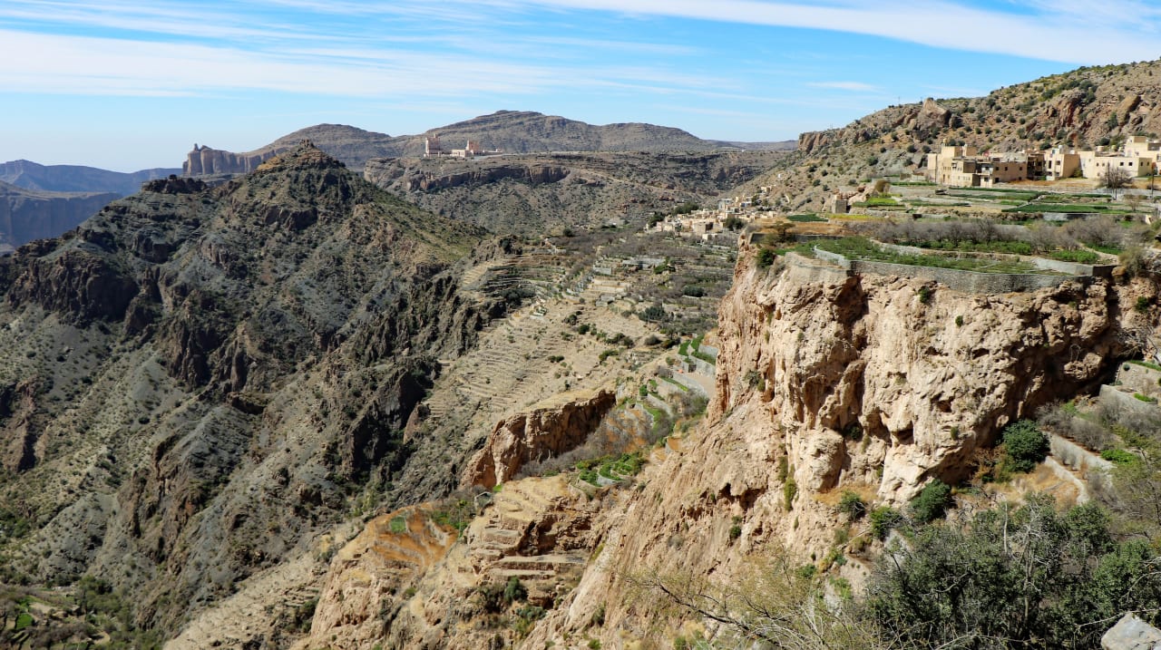 Ausblick Anantara Al Jabal Al Akhdar Resort