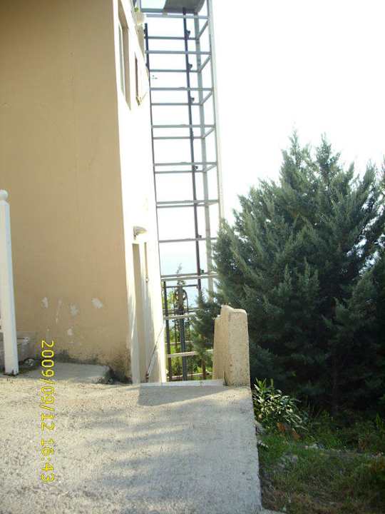 Ansicht des unteren Poolaufzuges Hotel Ambiente Palace