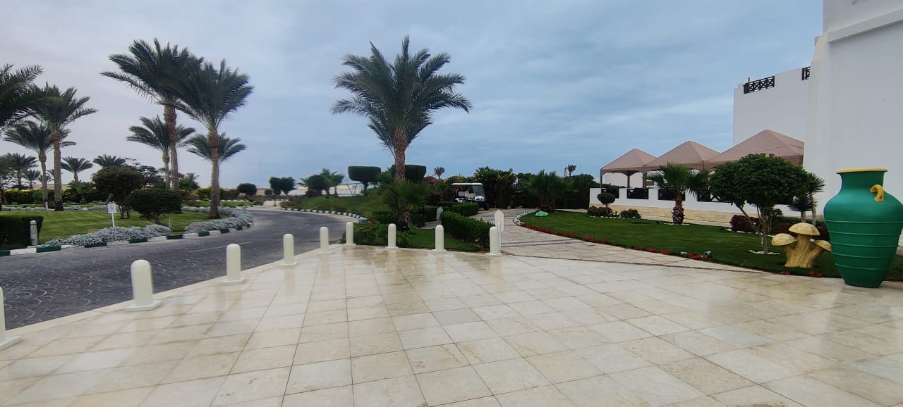 Ausblick Hilton Marsa Alam Nubian Resort