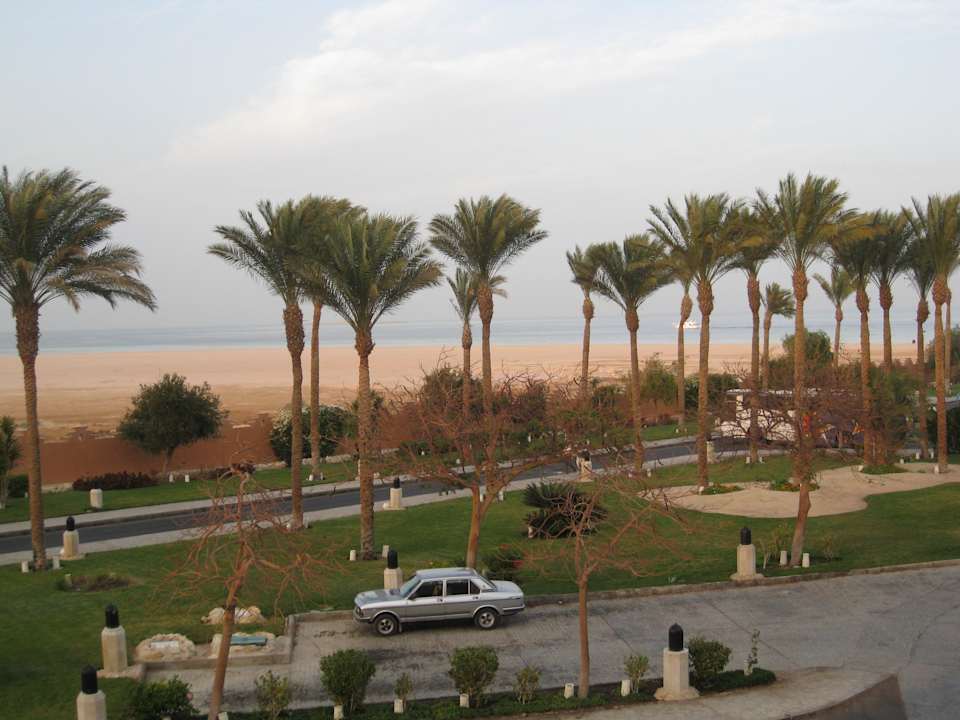Blick von unserm Balkon Makadi Palace