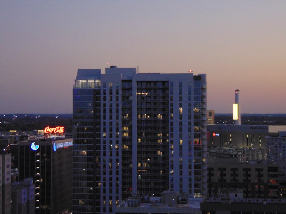 Ausblick Hotel Hilton Atlanta