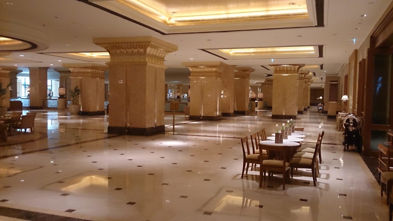Es glänzt überall in diesem Palast! Emirates Palace Mandarin Oriental