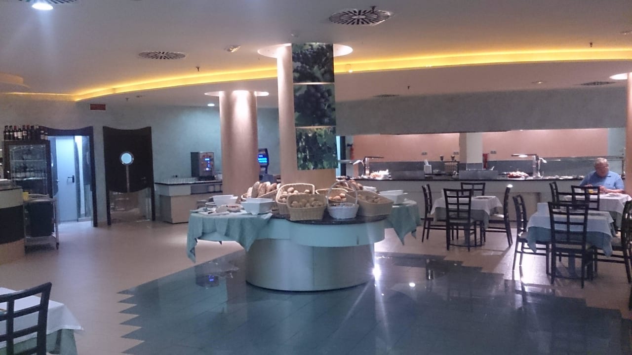 Blick in den Saal Hotel Las Costas