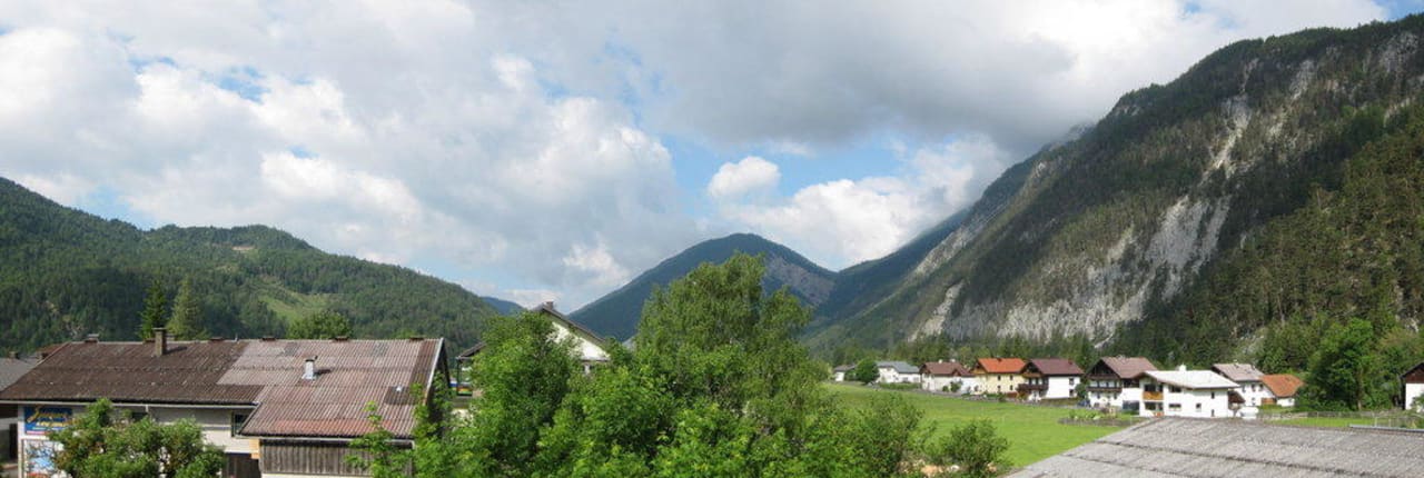 Ausblick Richtung Süden Hotel Frankenhof