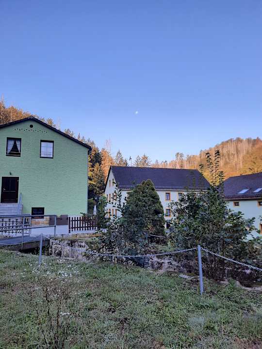 Außenansicht Pension Mittelndorfer Mühle