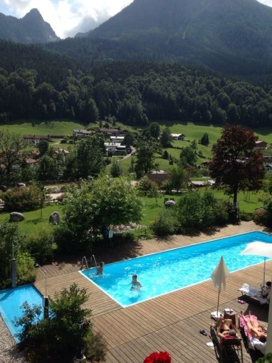 Zimmerausblick Berghotel Rehlegg