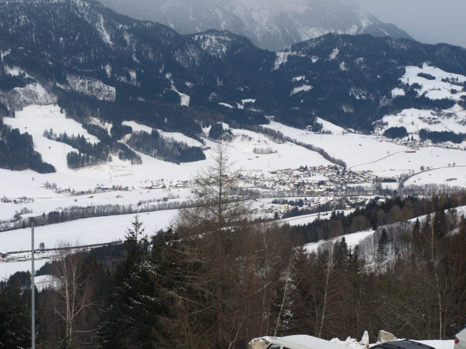Ausblick vom Balkon Natur & Wellnesshotel Höflehner