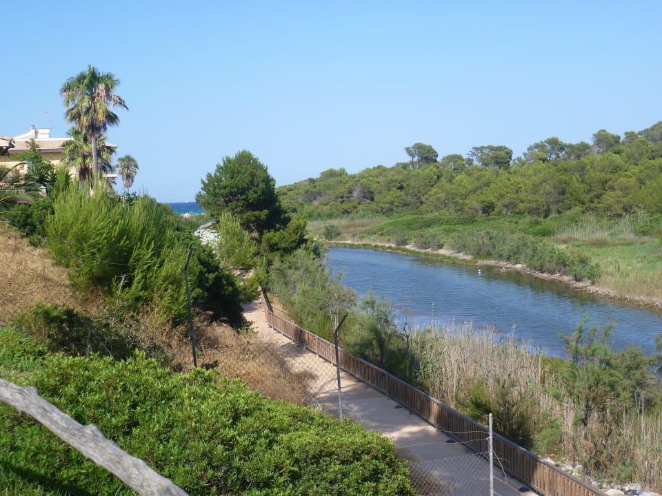 Weg zum Strand Hotel Exagon Park