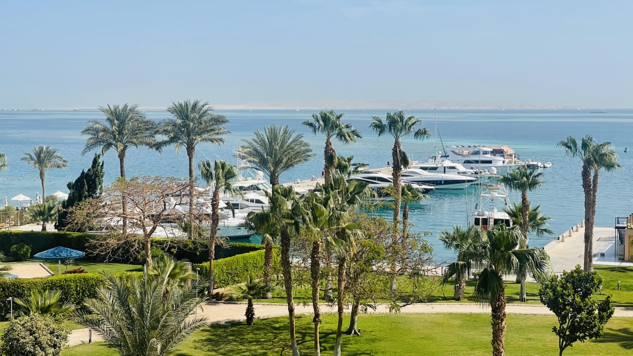 Ausblick Continental Hotel Hurghada