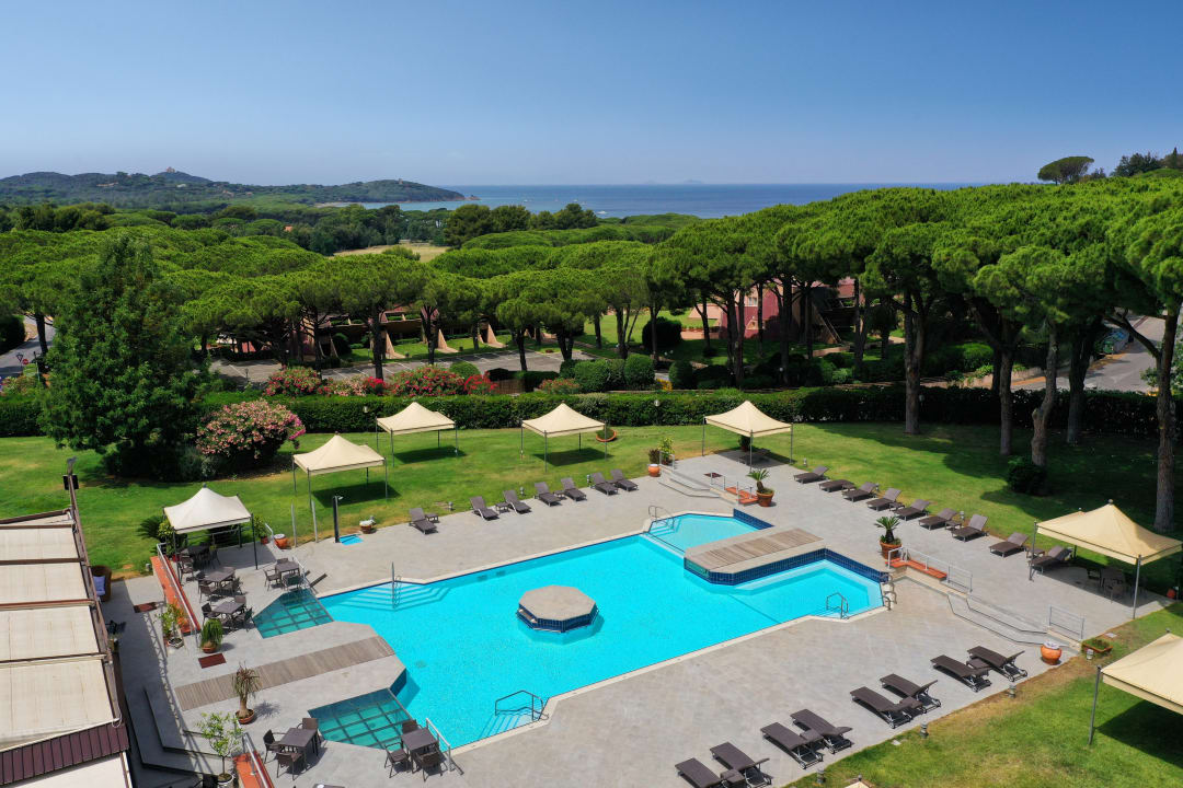 Ausblick Golf Hotel Punta Ala