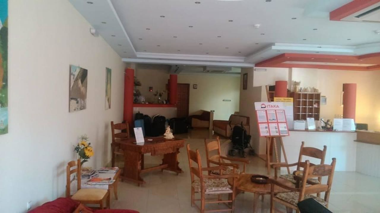 Recepcja w Ionio Star Hotel Apartments Ionio Star