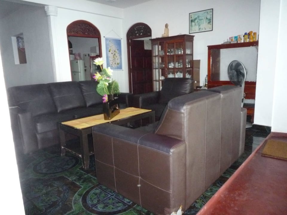 Gästesofa Hotel Haus am Meer Wilde Ananas