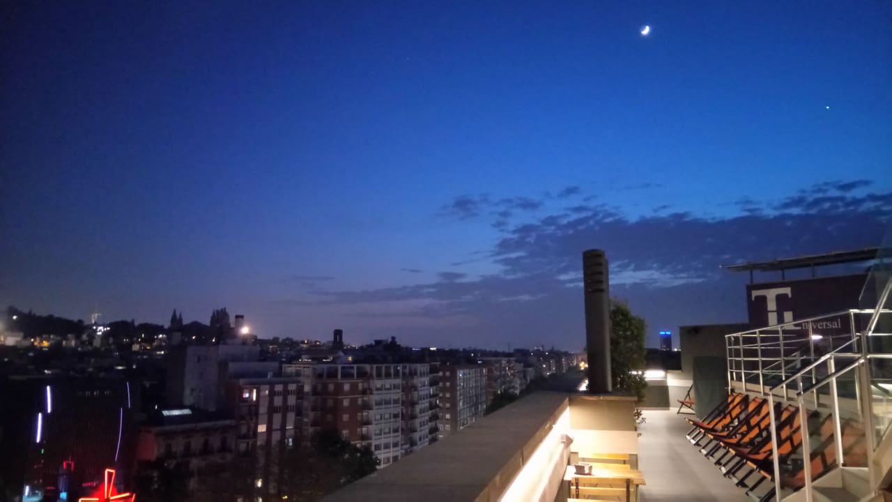 Ausblick Hotel Barcelona Universal